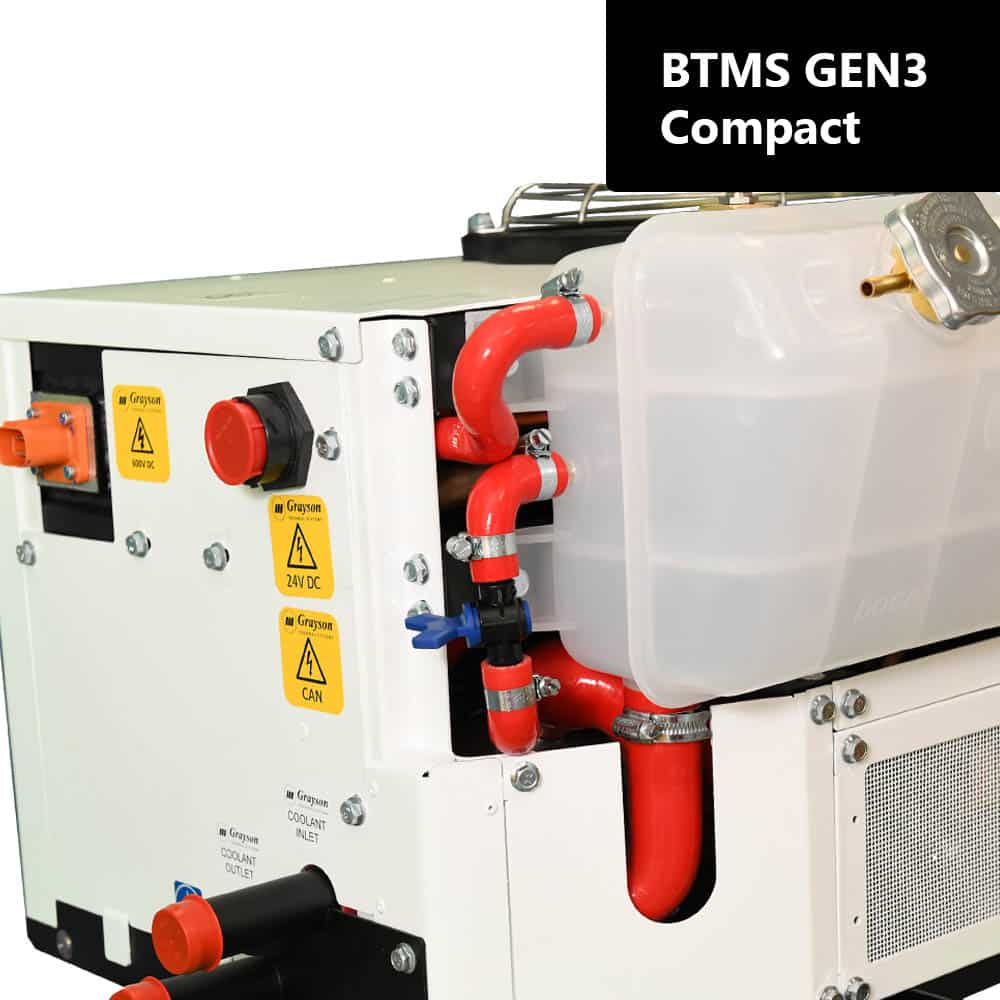BTMS Gen3 Compact - Front and panel - Header tank and pipes