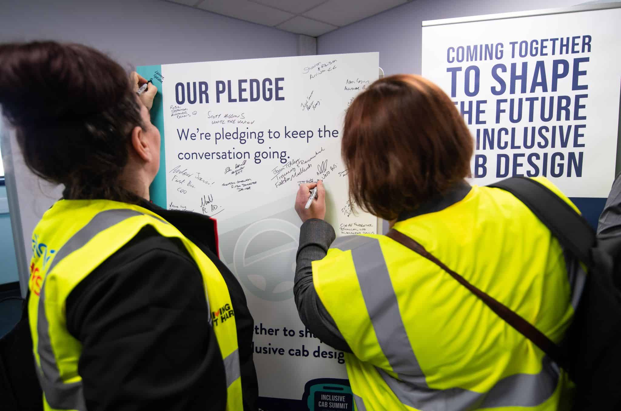 Delegates pledged to continue pushing to push driver cabin inclusive design forward